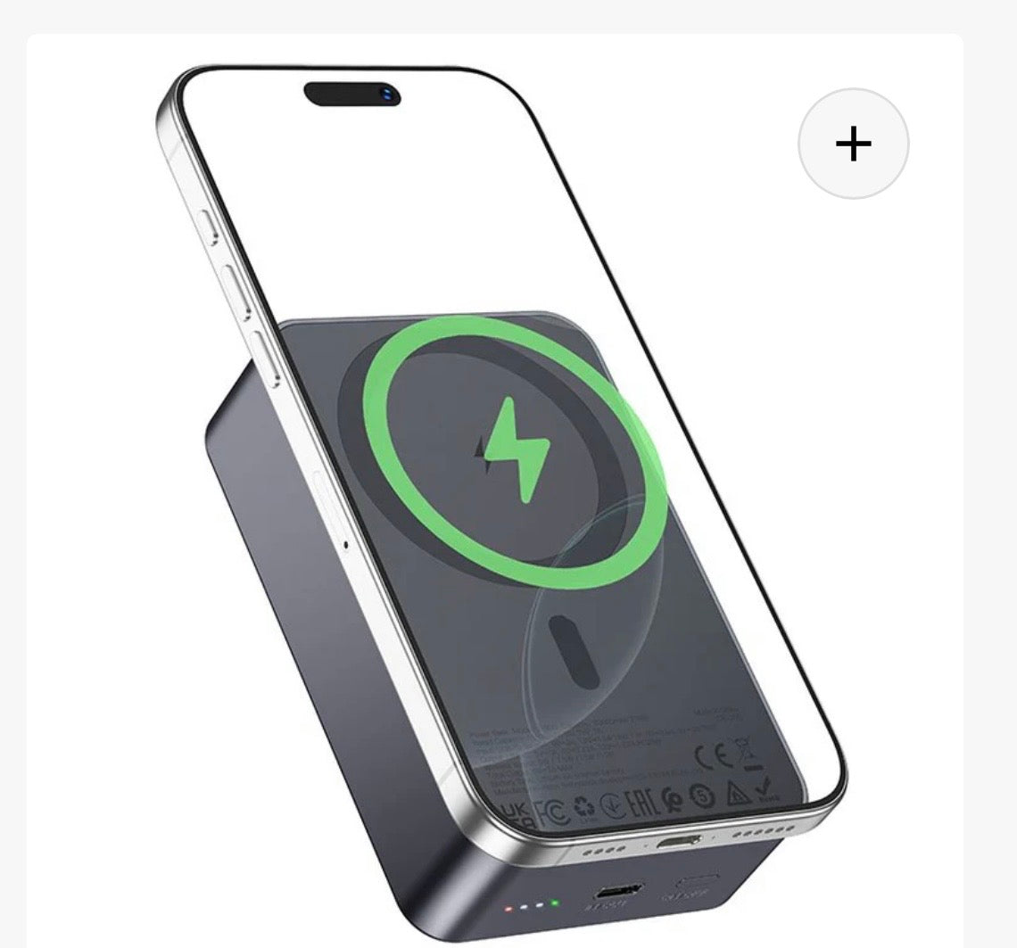 Hoco 20000mAh Magnetic Power Bank PD20W MagSafe Compatible